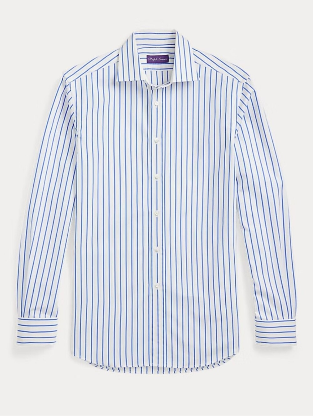 Ralph Lauren Purple Label | Men's Serengeti Striped Linen Shirt Size M